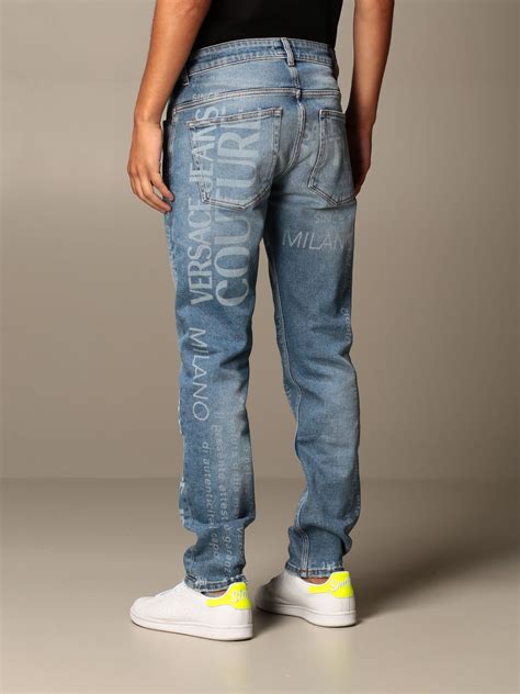 jeans couture man by versace|versace men denim jeans.